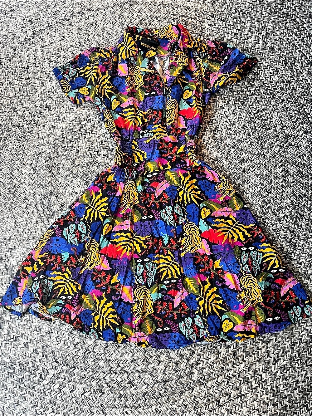 Nooworks Animal Print Mini Dress